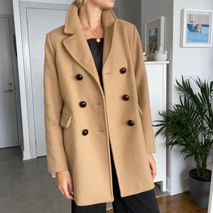 Zara Button-Up Coat